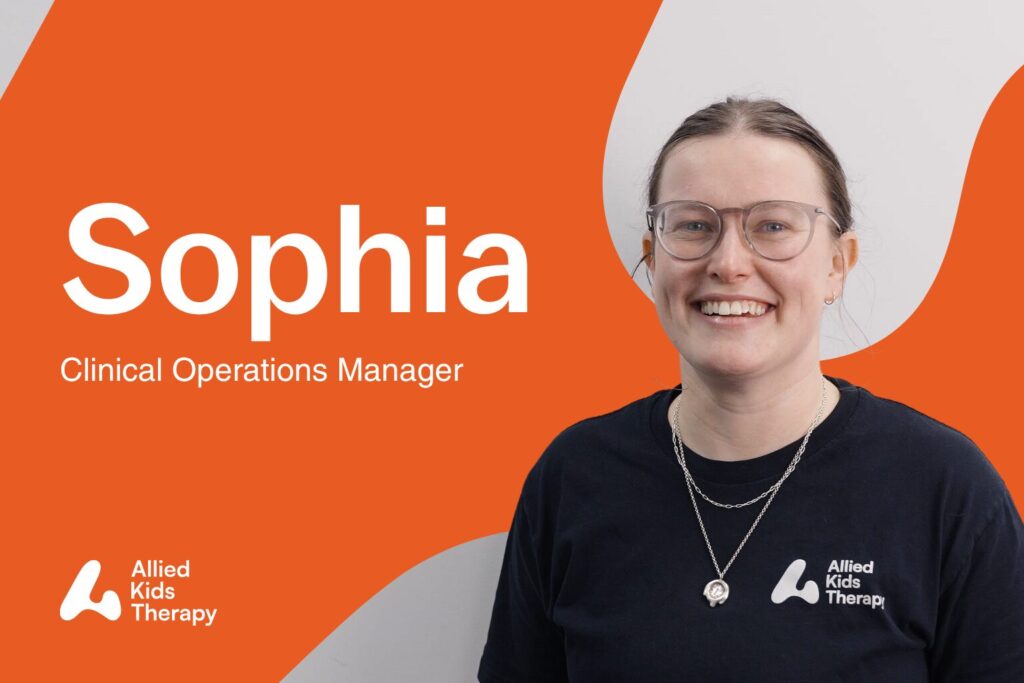 Sophia, Clinical Operations Manager at Allied Kids Therapy